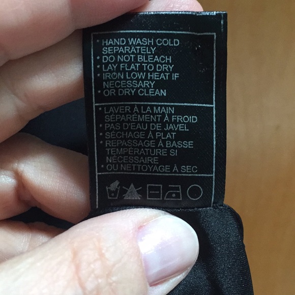 BB Dakota black shift dress with lace yoke, M - Picture 7 of 8